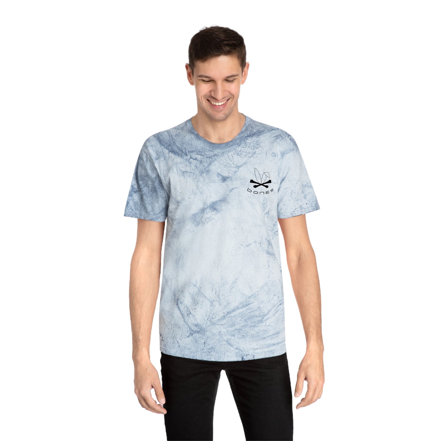 Unisex Color Blast Bones T-Shirt