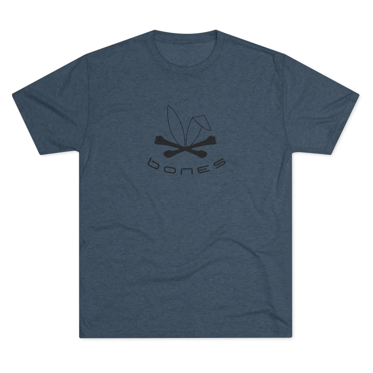 Bones Graphic Unisex Tri-Blend Crew Tee