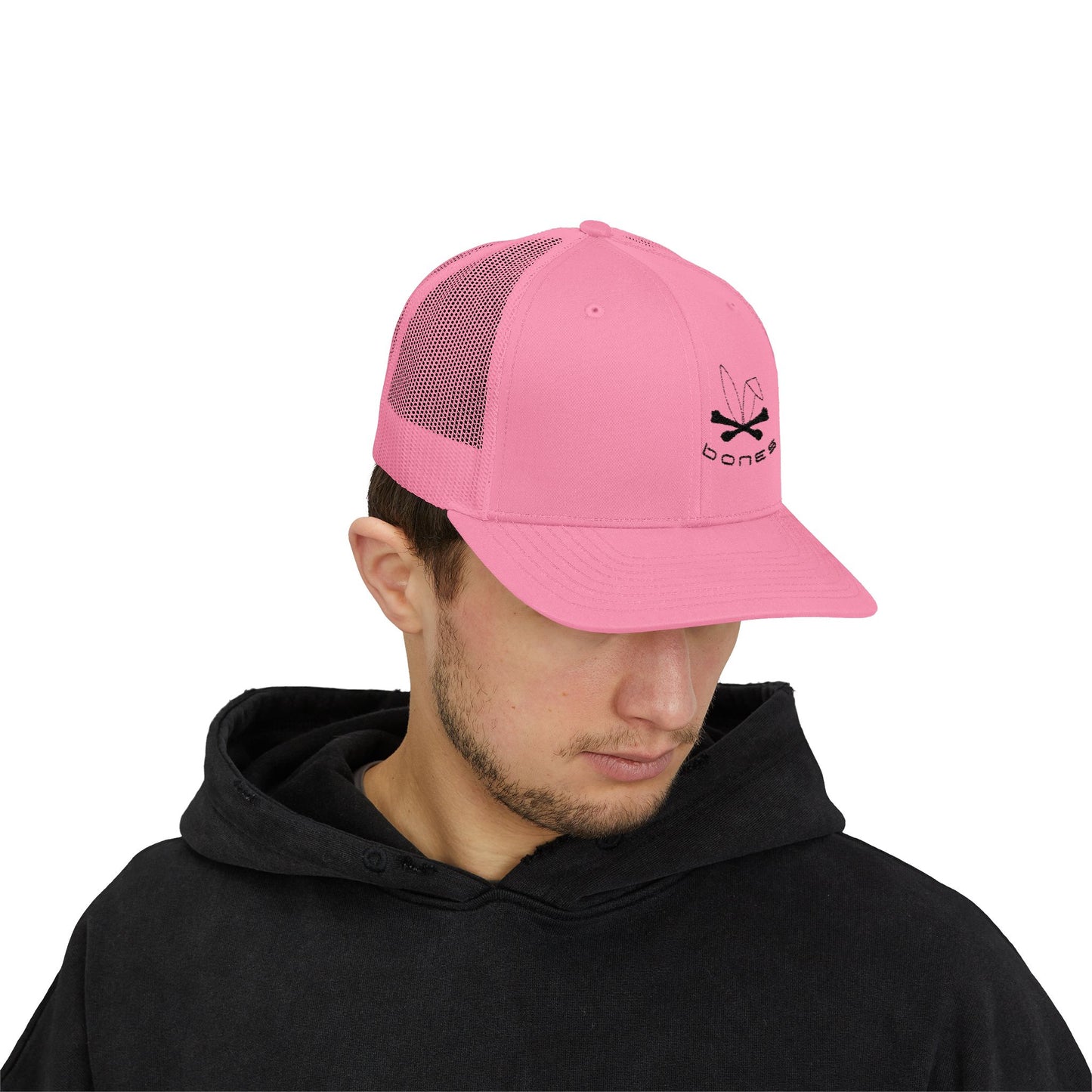 Bones Snapback Trucker Cap | Stylish Casual Hat for Everyday Wear