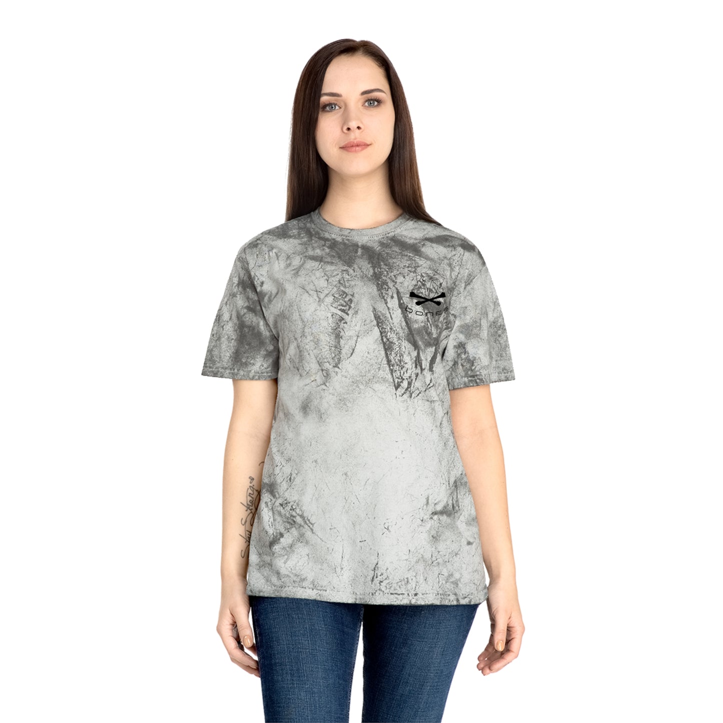 Unisex Color Blast Bones T-Shirt
