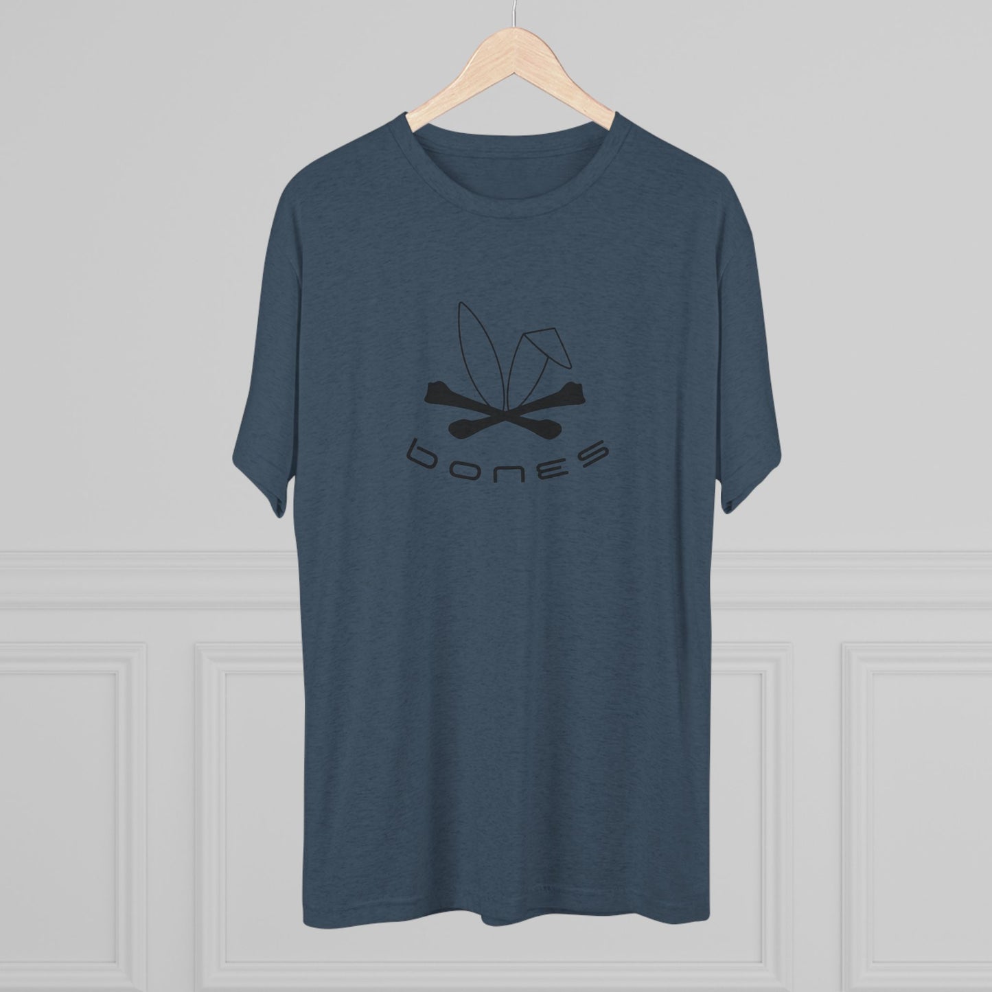 Bones Graphic Unisex Tri-Blend Crew Tee