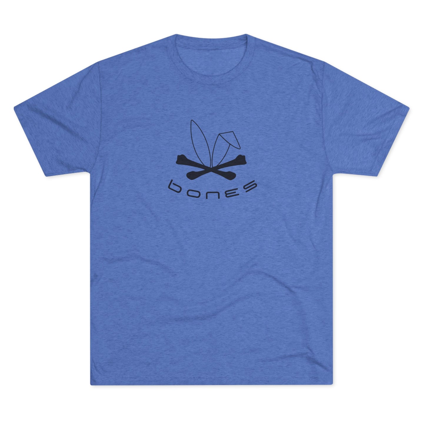 Bones Graphic Unisex Tri-Blend Crew Tee