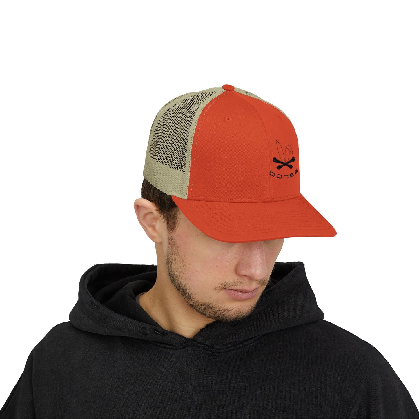 Bones Snapback Trucker Cap | Stylish Casual Hat for Everyday Wear