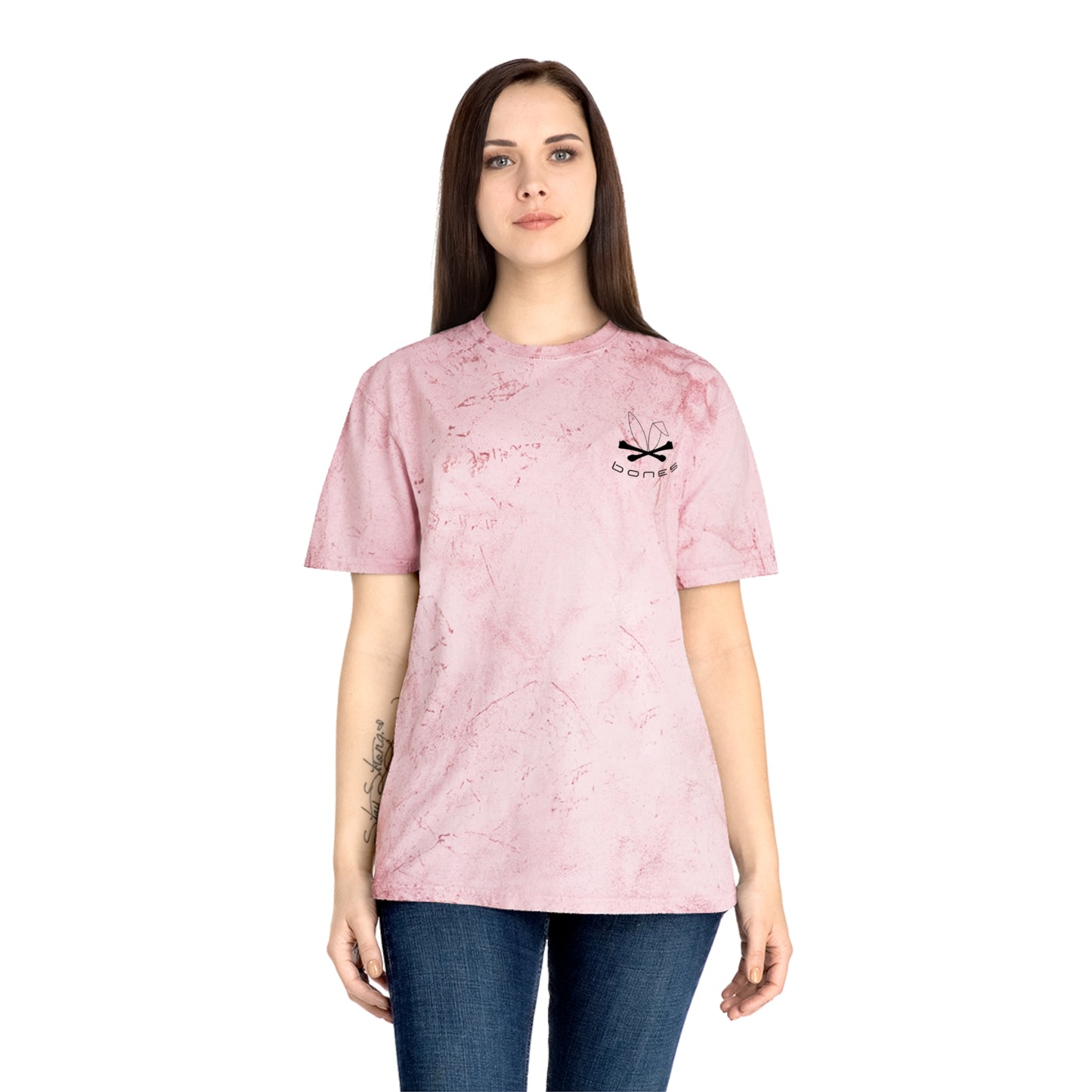 Unisex Color Blast Bones T-Shirt