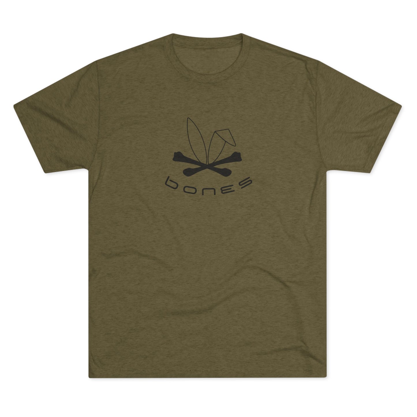 Bones Graphic Unisex Tri-Blend Crew Tee