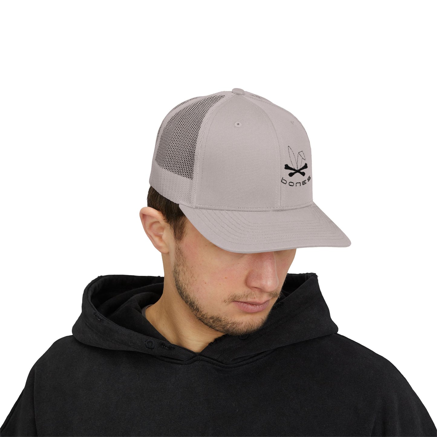 Bones Snapback Trucker Cap | Stylish Casual Hat for Everyday Wear