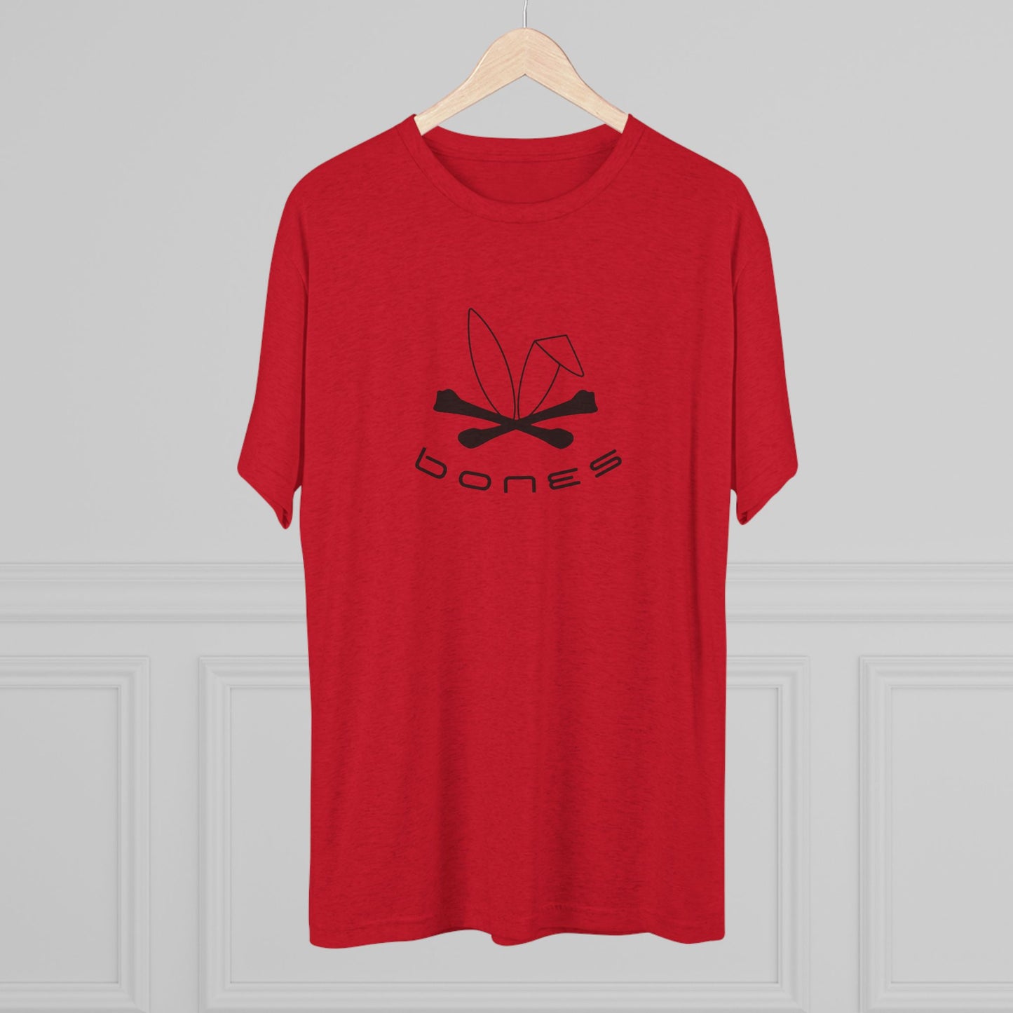 Bones Graphic Unisex Tri-Blend Crew Tee