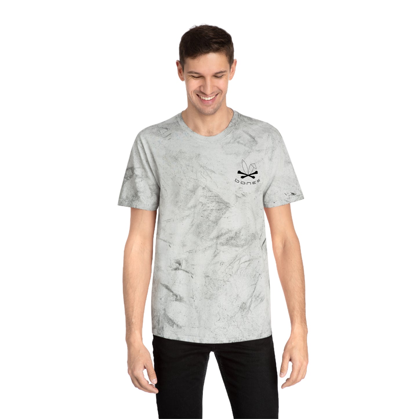 Unisex Color Blast Bones T-Shirt