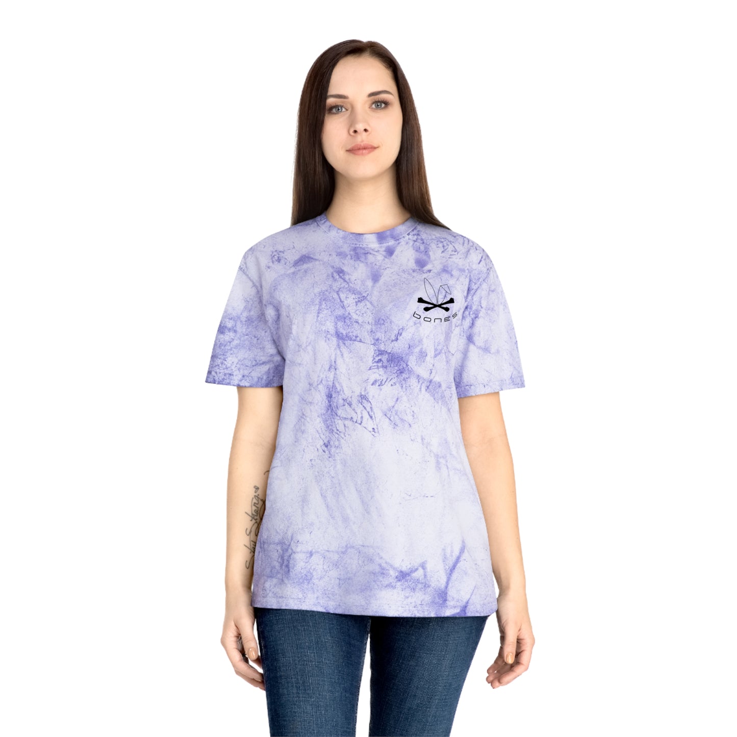 Unisex Color Blast Bones T-Shirt