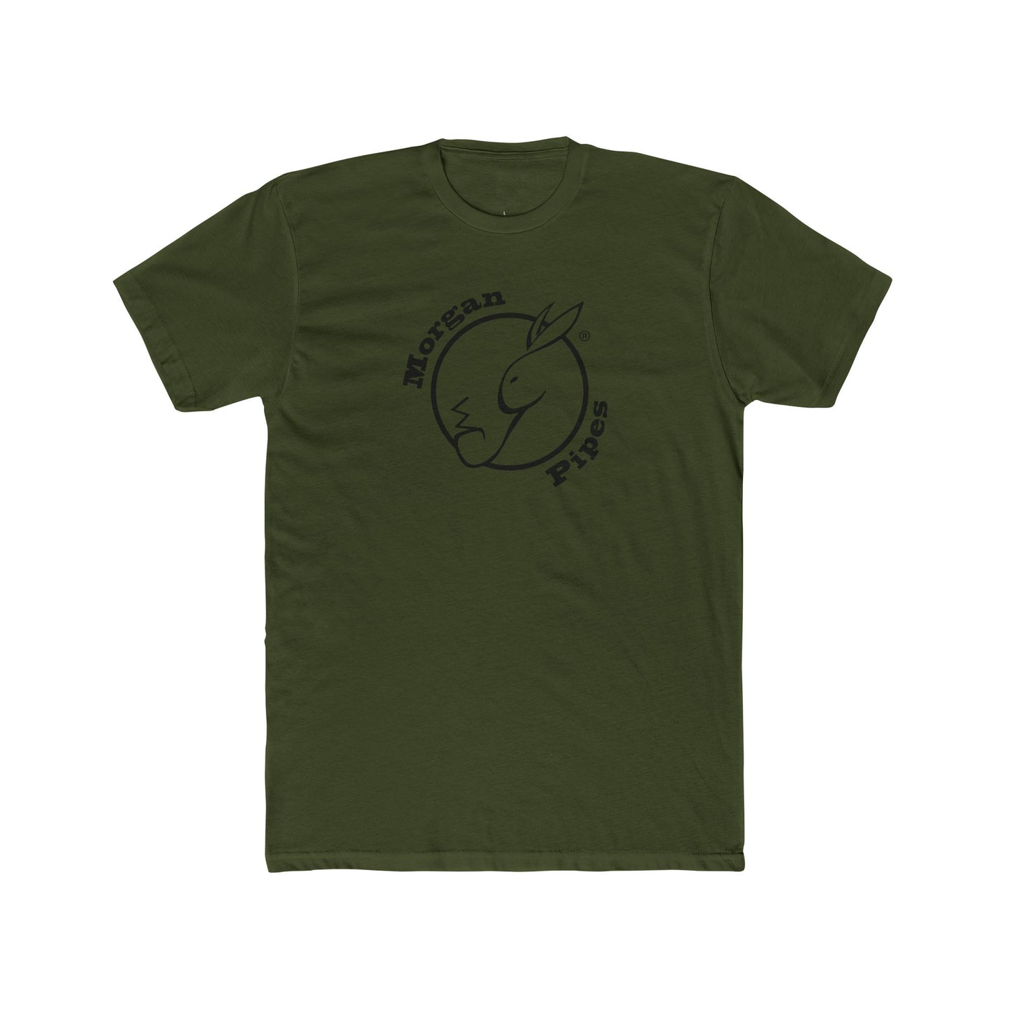 Morgan Pipes Unisex Cotton Crew Tee