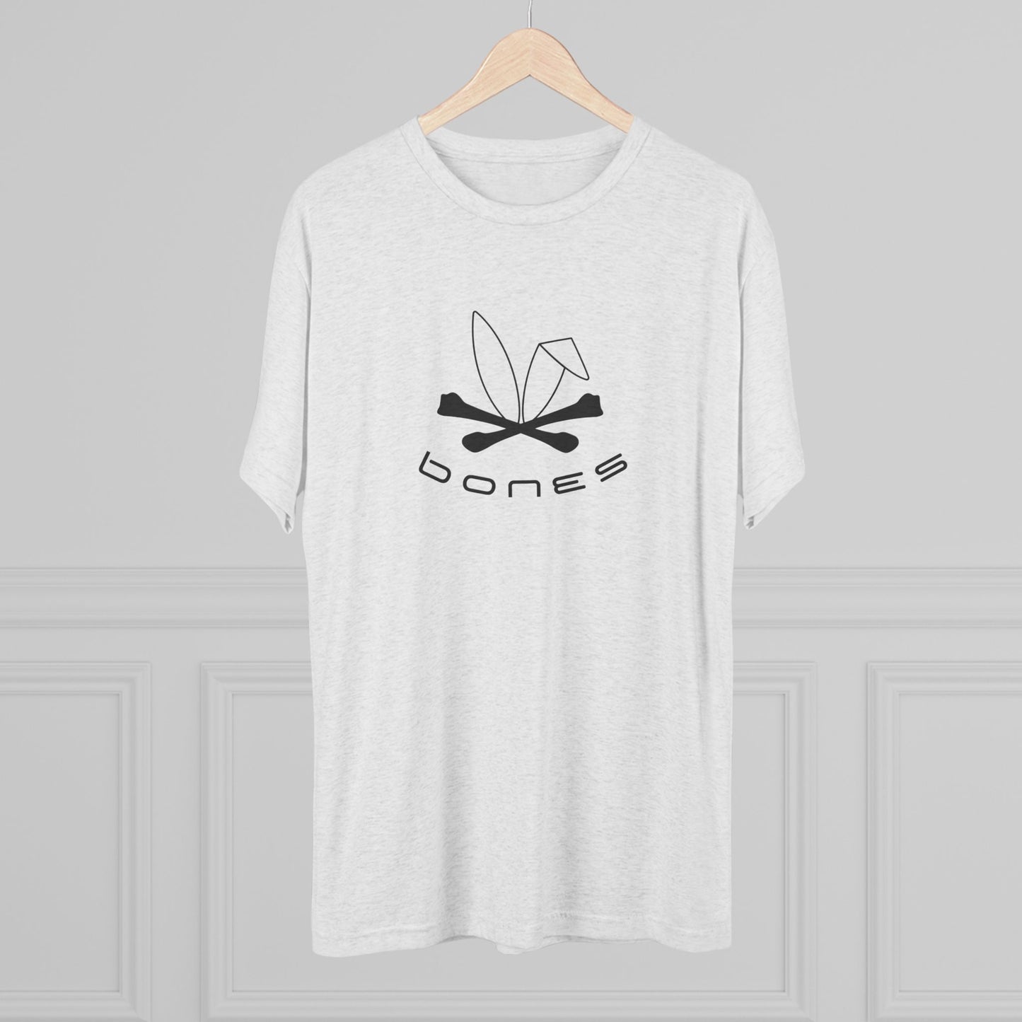Bones Graphic Unisex Tri-Blend Crew Tee