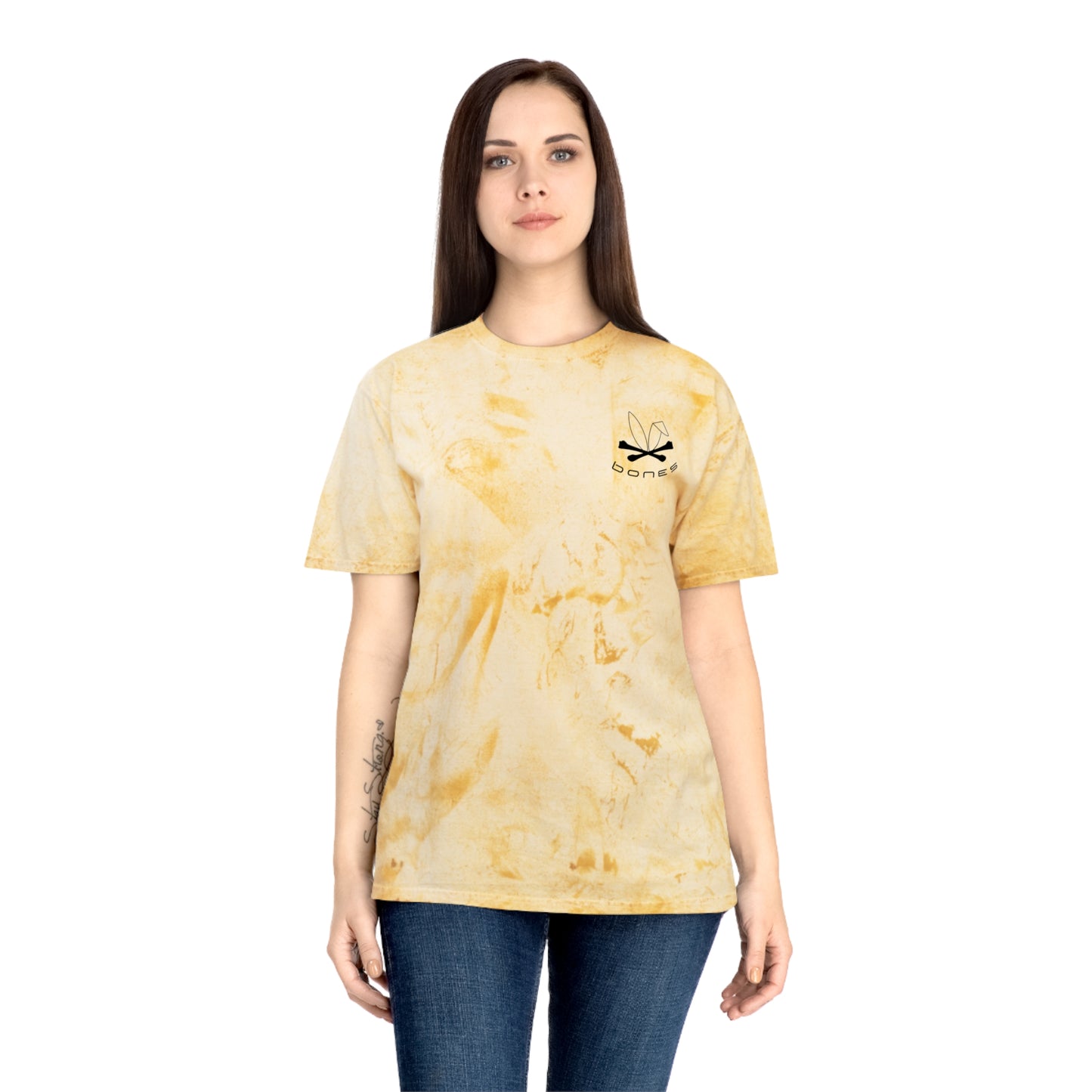 Unisex Color Blast Bones T-Shirt