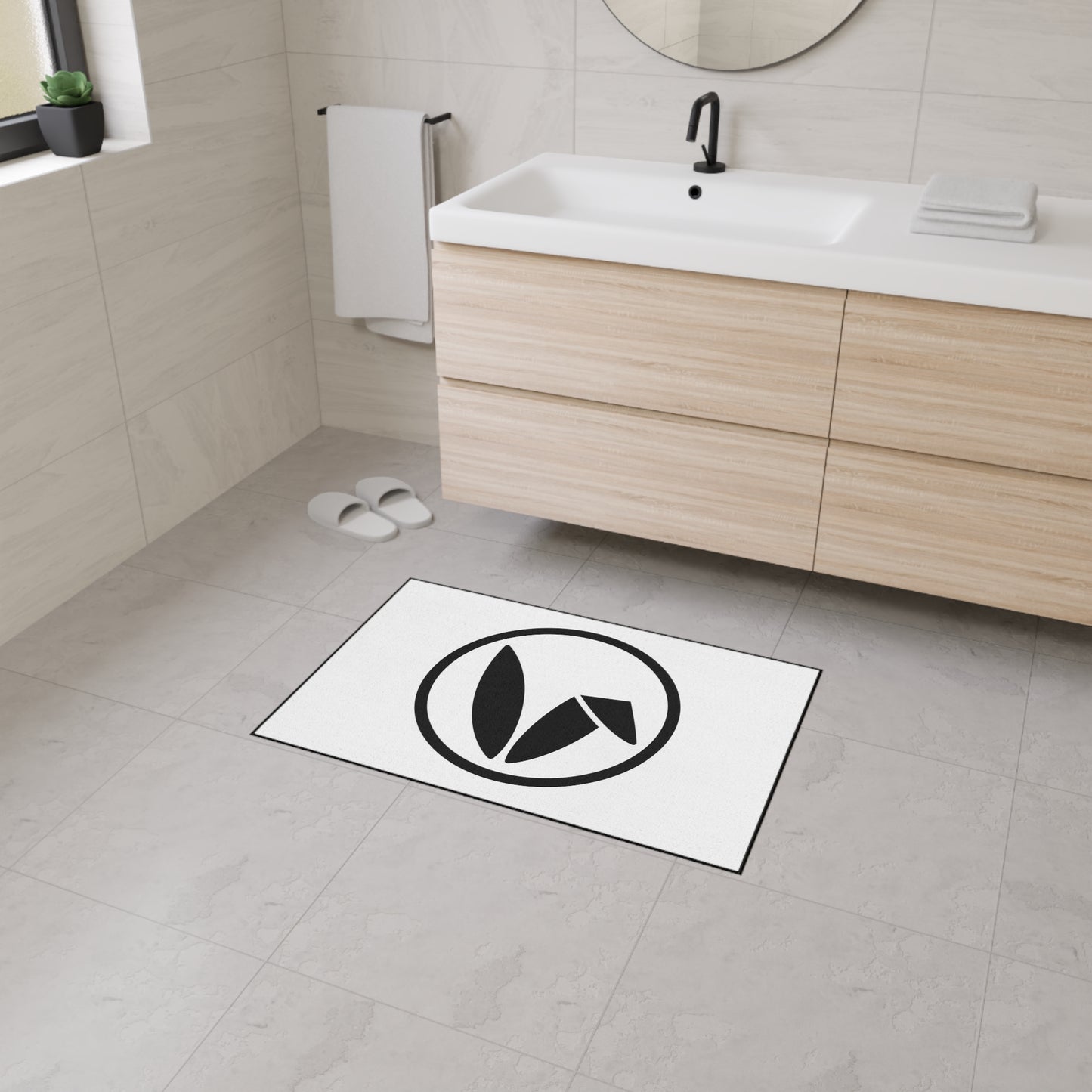 Durable Eco-Friendly Floor Mat with Minimalist Design