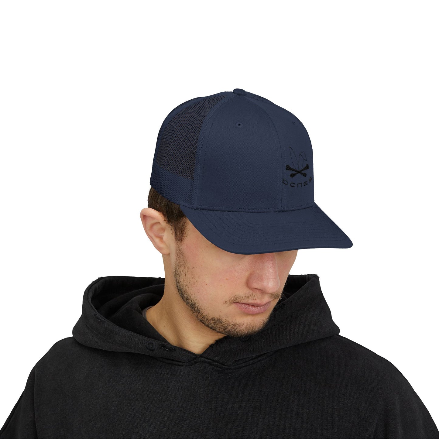 Bones Snapback Trucker Cap | Stylish Casual Hat for Everyday Wear