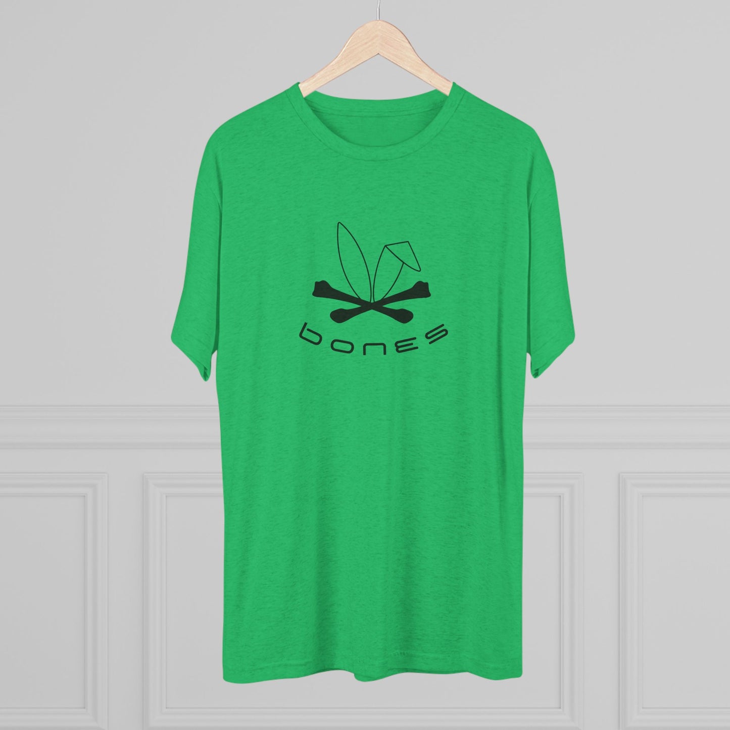 Bones Graphic Unisex Tri-Blend Crew Tee