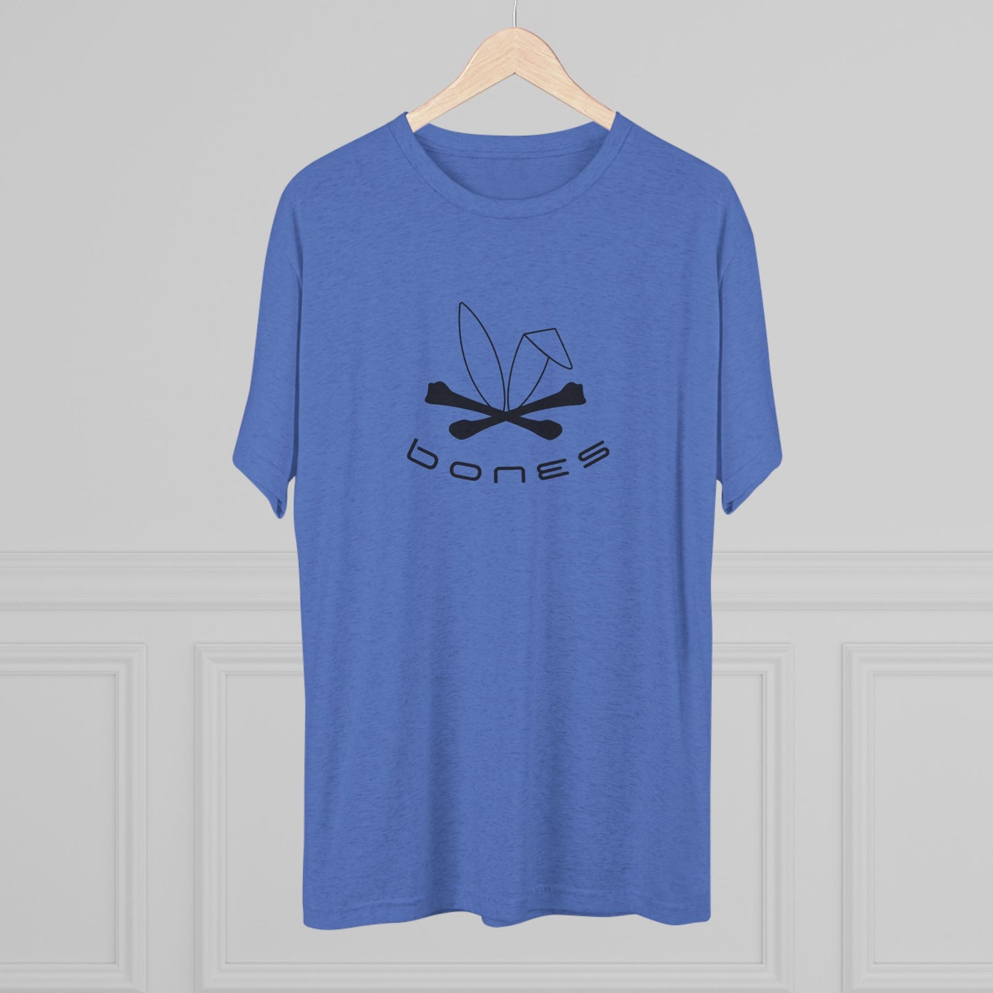 Bones Graphic Unisex Tri-Blend Crew Tee