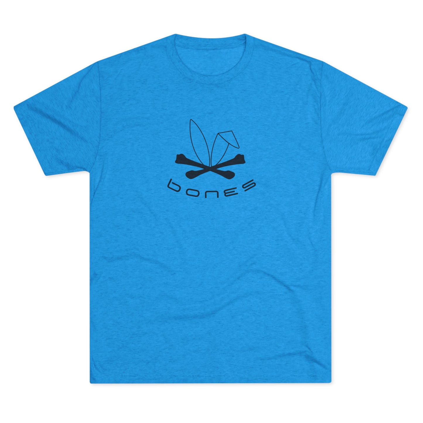 Bones Graphic Unisex Tri-Blend Crew Tee