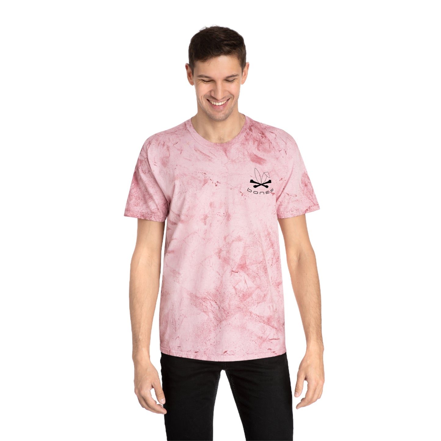 Unisex Color Blast Bones T-Shirt