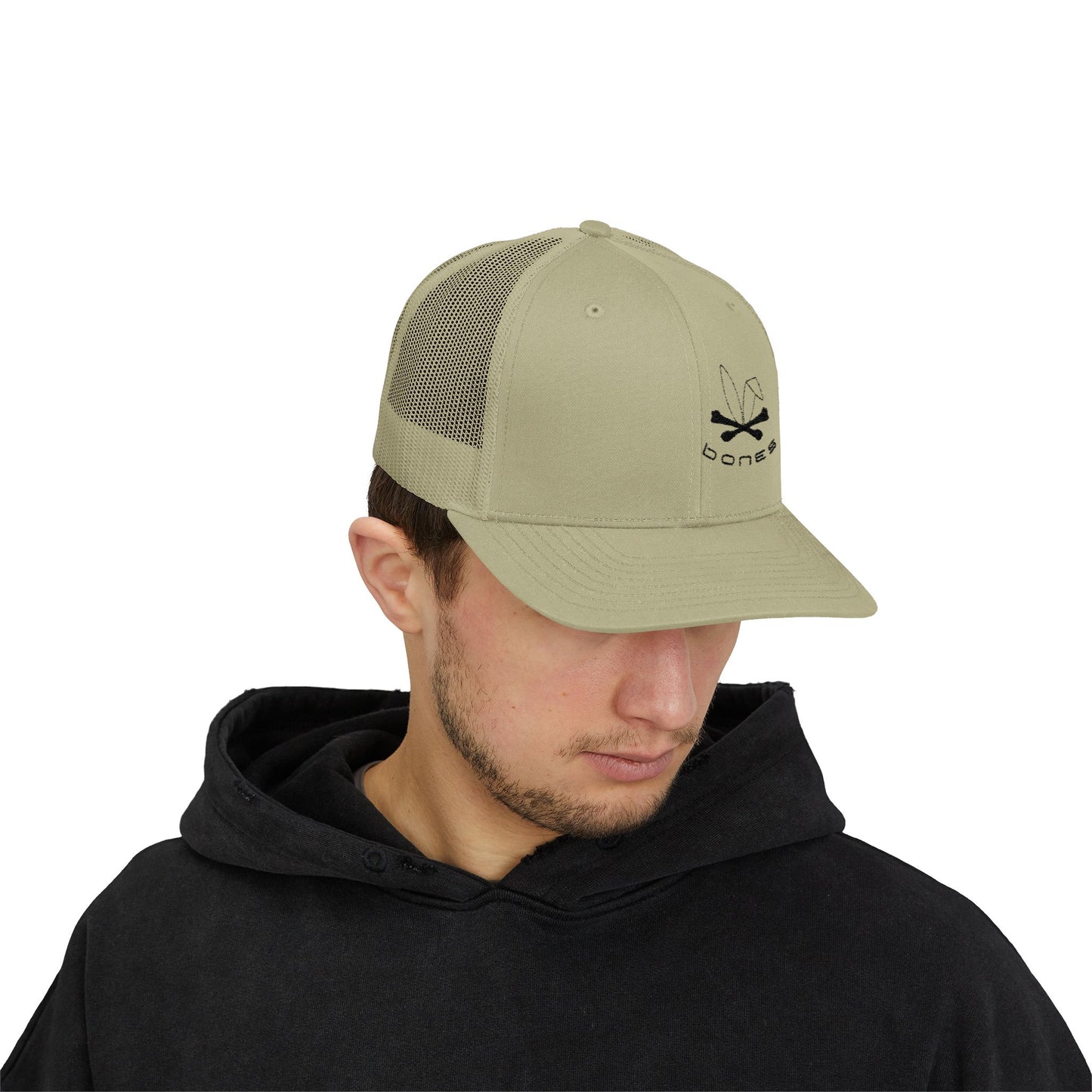 Bones Snapback Trucker Cap | Stylish Casual Hat for Everyday Wear
