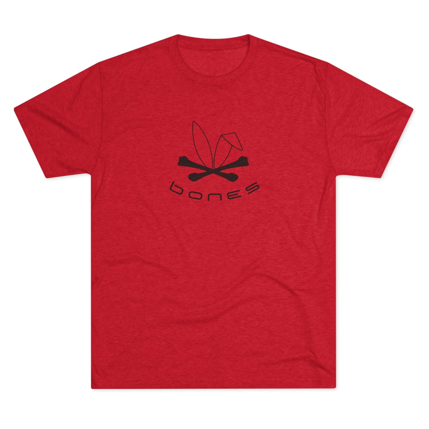 Bones Graphic Unisex Tri-Blend Crew Tee