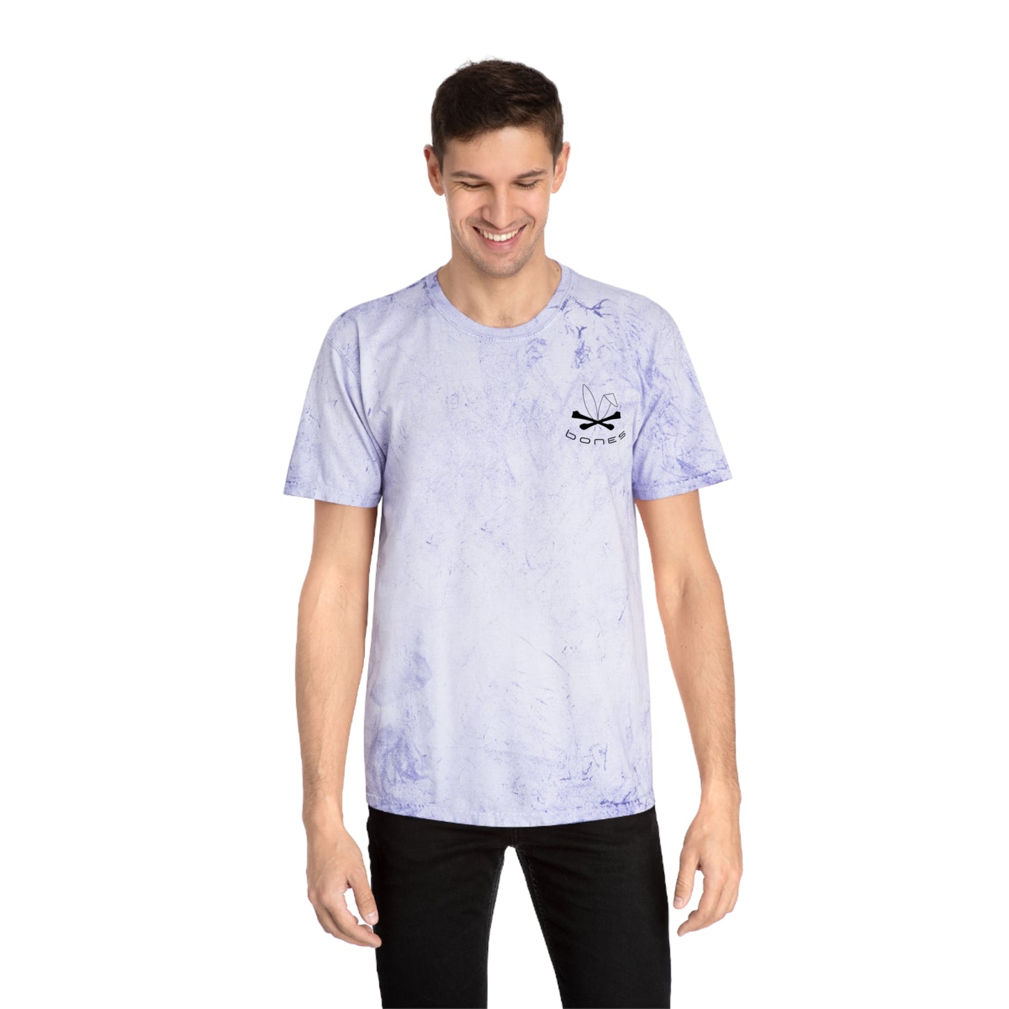 Unisex Color Blast Bones T-Shirt