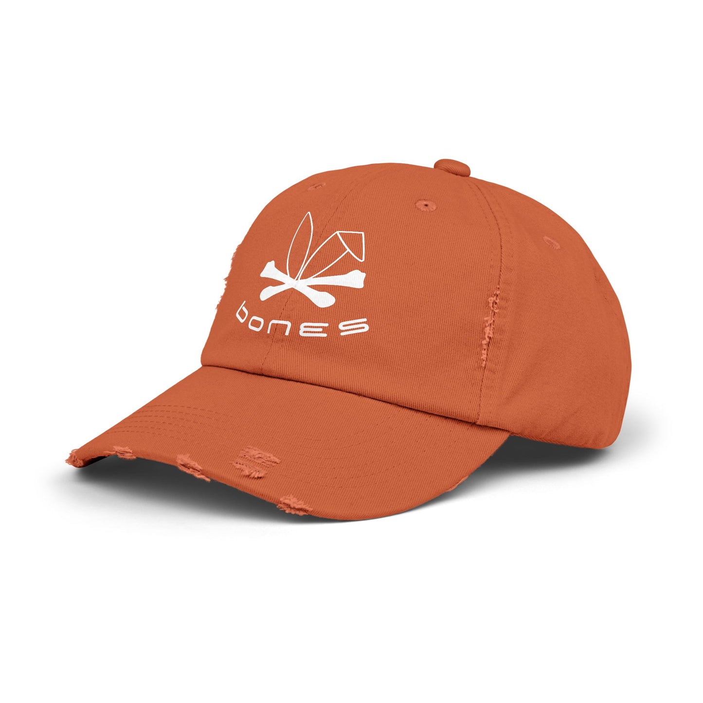 Distressed Bones Cap - Casual Vintage Style for Everyday Wear