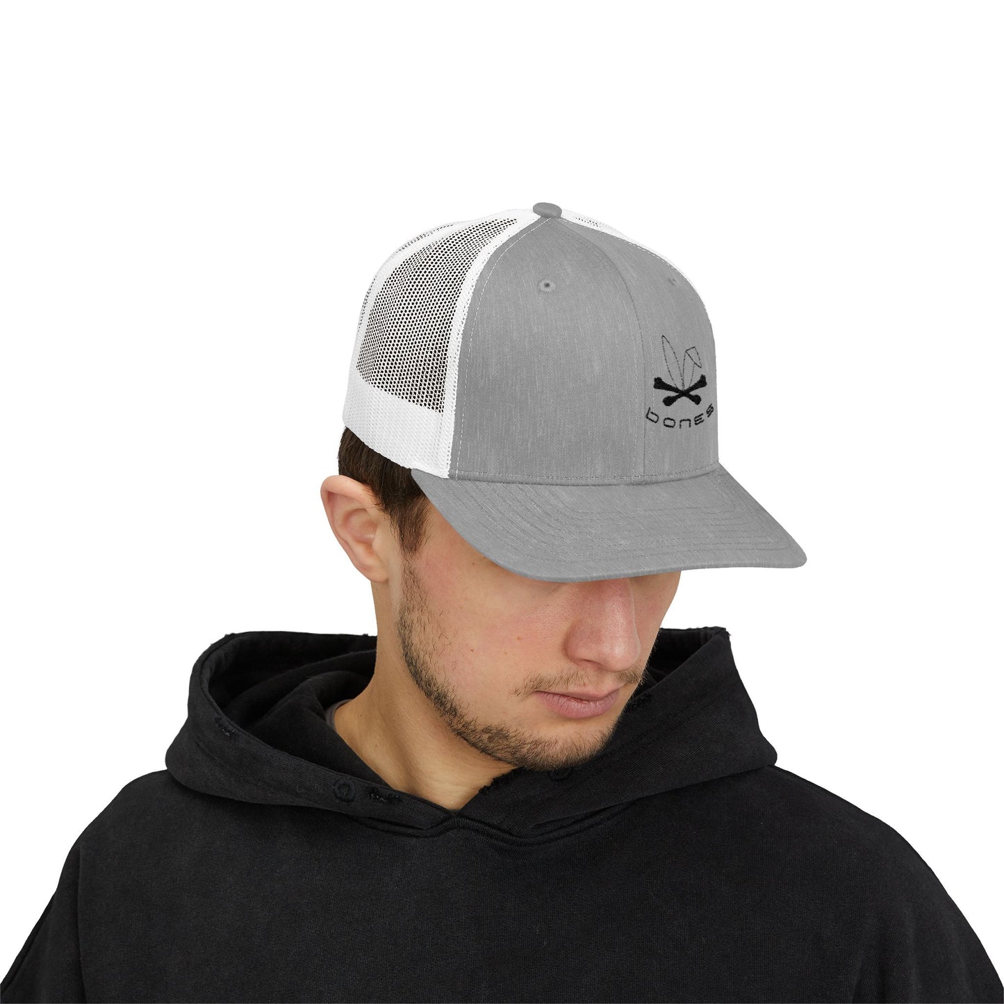 Bones Snapback Trucker Cap | Stylish Casual Hat for Everyday Wear