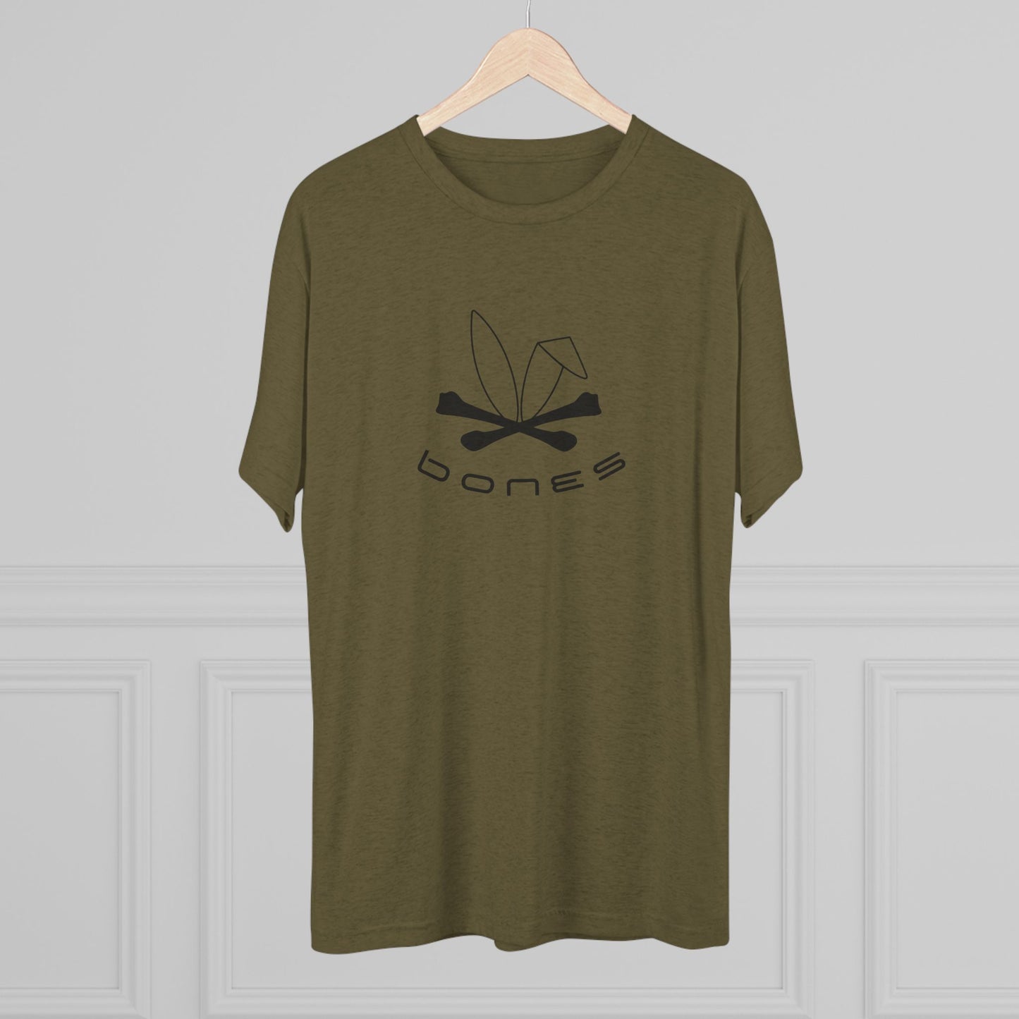 Bones Graphic Unisex Tri-Blend Crew Tee
