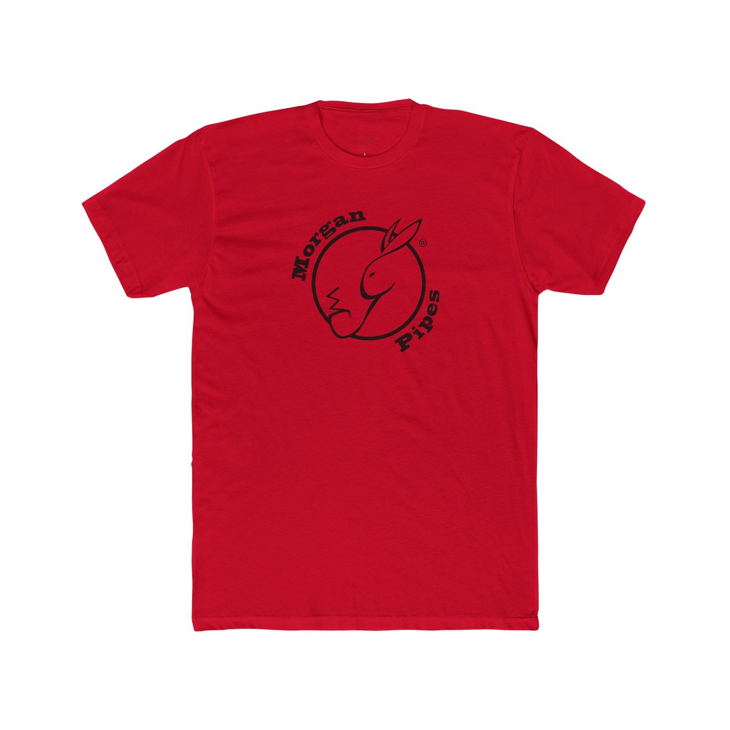 Morgan Pipes Unisex Cotton Crew Tee