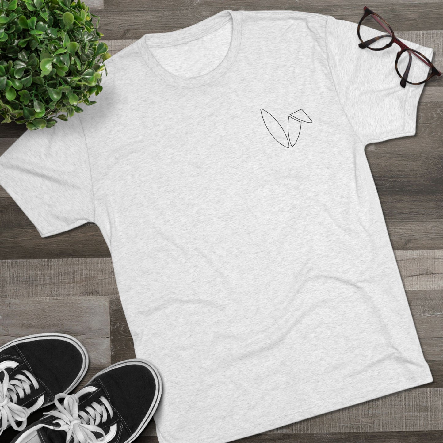 Minimalist Ears Logo tee