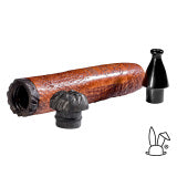 The Briar Cigar®️(white or amber stem)