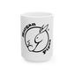 Morgan Pipes Ceramic Mug - Unique Gift for Outdoor Enthusiasts, Perfect for Coffee & Tea Lovers