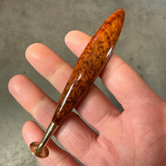 Premium Briar Tamper- Quill