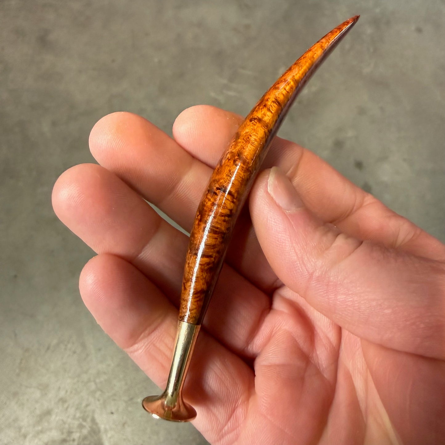 Premium Briar Tamper- Quill